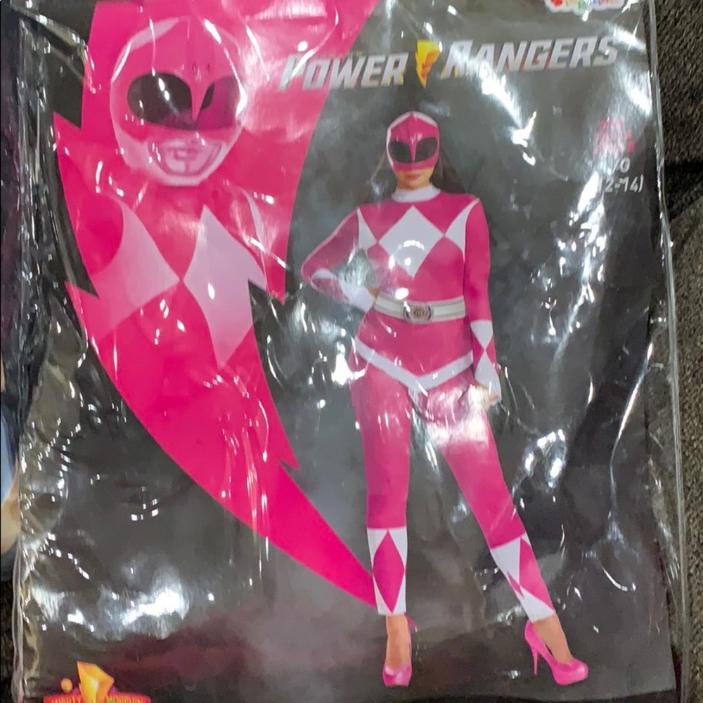 Pink power ranger costume